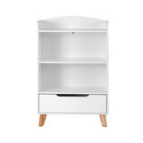 Keezi Kids Bookshelf 3 Tiers Storage Children Bookcase Toys Organiser Drawer - 45-Degree Angle