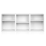 Artiss Bookshelf Set of 3 - VENA White - Side View