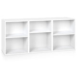 Artiss Bookshelf Set of 3 - VENA White - Low Angle