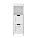 Artiss Bathroom Storage Cabinet 89cm Floor Toilet Drawer Bedroom Organizer Standing White