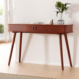 Artiss Console Table 2 Drawers 120CM - Close-Up Angle
