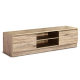 Artiss TV Cabinet Entertainment Unit 160cm Pine Charles - Side View