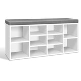 Artiss Shoe Rack Storage Cabinet Bench BOA - Low Angle