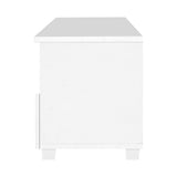 Artiss TV Cabinet Entertainment Unit 180cm White Eddie - Rear View