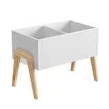 Keezi Kids Toy Box Chest Storage Bin Container Wooden Cabinet Clothes Book Organiser Bedroom - Side View
