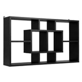 Artiss Floating Wall Shelves Bookshelf Black - Extra Image