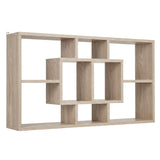 Artiss Floating Wall Shelves Bookshelf Wood - Low Angle