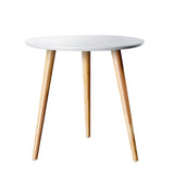 Artiss Coffee Table Round 50CM Callix - Low Angle