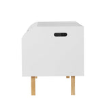 Keezi Kids Toy Box Chest Bookshelf Storage Children Bookcase Organiser Display - Top-Down View