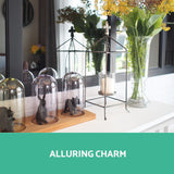 Artiss Console Table 3-tier White Polly - Close-Up Angle