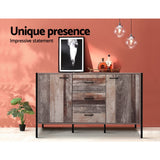 Artiss Buffet Sideboard - BARNLY - Rear View