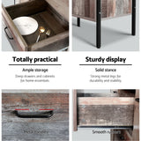 Artiss Buffet Sideboard - BARNLY - Low Angle