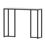 Artiss Console Table Marble Effect Frenisha - Side View