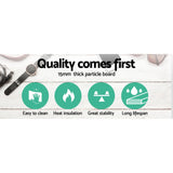 Artiss 4 Chest of Drawers - BARNLY - Rear View