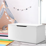 Keezi Kids Toy Box Chest Children Container Storage Clothes Organiser Cabinet - Low Angle
