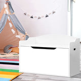 Keezi Kids Toy Box Chest Storage Cabinet Children Clothes Container Organiser - Low Angle