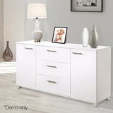 Artiss Buffet Sideboard High Gloss - White - Extra Image