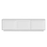 Artiss TV Unit Entertainment Unit Storage Cabinet 160cm White - 45-Degree Angle