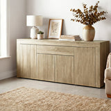 Artiss Buffet Sideboard - DANA Oak - Low Angle