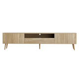Artiss Entertainment Unit Alex TV Cabinet Storage Drawers 200CM - 45-Degree Angle