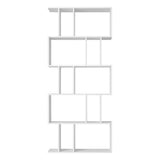 Artiss Bookshelf 5 Tiers - RITA White