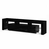 Artiss Entertainment Unit TV Cabinet LED 189cm Black Elo - Extra Image