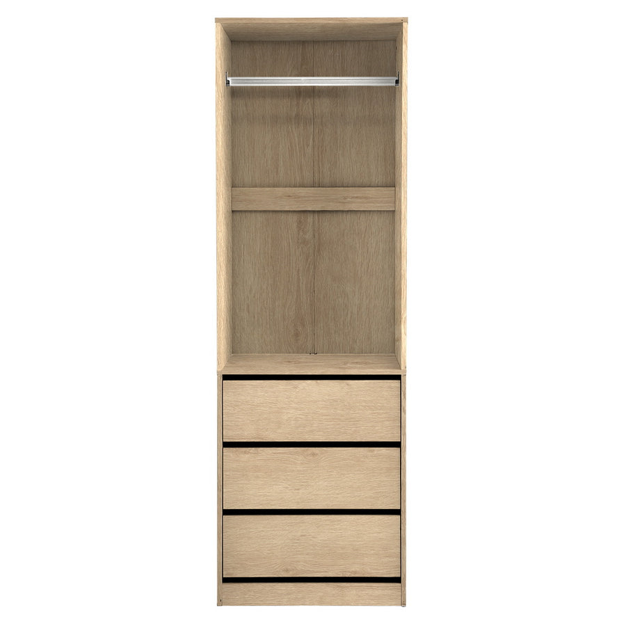 Artiss Wardrobe Clothes Closet Storage Organizer Pine