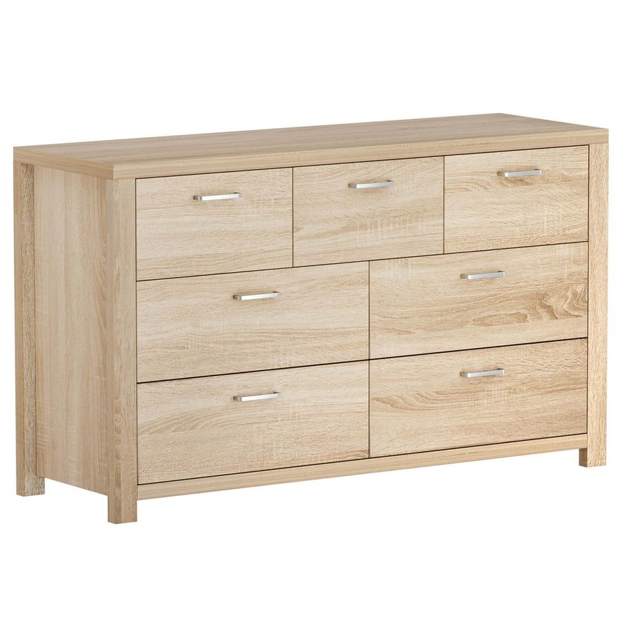 Artiss 7 Chest of Drawers - MAXI Pine, image 3
