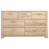 Artiss 7 Chest of Drawers - MAXI Pine - 45-Degree Angle