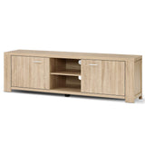 Artiss TV Cabinet Entertainment Unit 160cm Pine Maxi - Side View