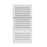 Artiss Shoe Cabinet Storage Drawer 45 Pairs White - Side View