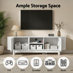 Artiss TV Unit Entertainment Unit Storage Cabinet 160cm White