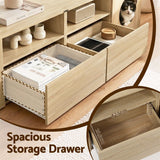 Artiss 185CM TV Unit with Cat House Storage Cabinet Pine