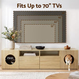 Artiss 185CM TV Unit with Cat House Storage Cabinet Pine