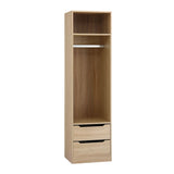 Artiss Wardrobe Clothes Closet Storage Organizer Pine - Extra Image