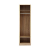 Artiss Wardrobe Clothes Closet Storage Organizer Shelf Pine - Top-Down View
