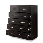 Artiss 6 Chest of Drawers - ANDES Walnut, image 3