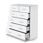 Artiss 6 Chest of Drawers - ANDES White, image 3