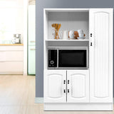Artiss Buffet Sideboard - ARIA White - Low Angle