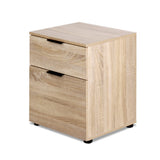 Artiss Filing Cabinet 2 Drawer Office Storage Organiser - 45-Degree Angle