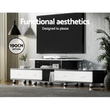 Artiss TV Cabinet Entertainment Unit Extendable 160CM To 220CM - Close-Up Angle