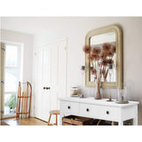 Artiss Console Table 3 Drawers 100CM White Chole - Close-Up Angle