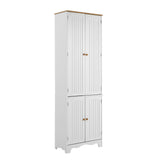 Artiss Buffet Sideboard 4 Doors - BERNE White - Front View