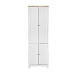Artiss Buffet Sideboard 4 Doors - BERNE White, image 4