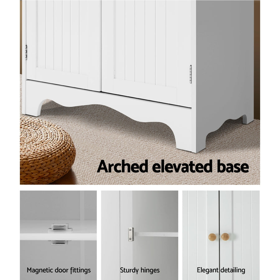 Artiss Buffet Sideboard 4 Doors - BERNE White, image 6