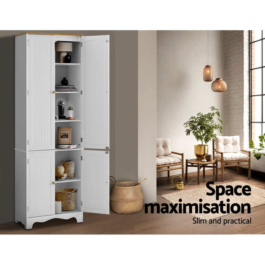Artiss Buffet Sideboard 4 Doors - BERNE White, image 7