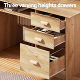 Artiss Computer Desk Office Study Desks Table Shelf Drawer - Top-Down View