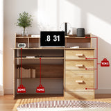 Artiss Computer Desk Office Study Desks Table Shelf Drawer - 45-Degree Angle