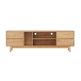 Artiss Entertainment Unit Stand TV Cabinet Storage Drawer Shelf 180cm Wooden - Top-Down View