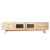 Artiss TV Cabinet Entertainment Unit Stand Storage Drawer 180CM - 45-Degree Angle